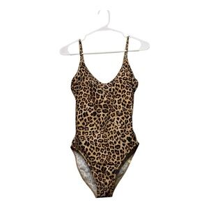 Women’s Summersalt The Marina one piece swimsuit in leopard print, size 8
